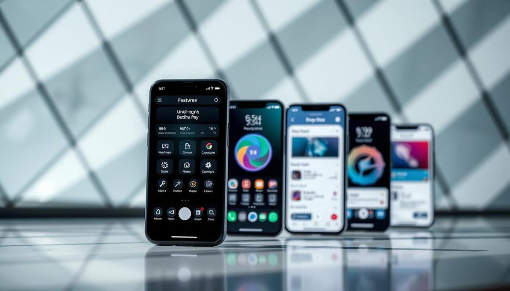 top app features comparison